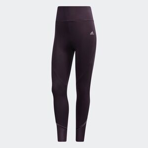 Adidas Purple Glam On Tights Running Yoga Leggings Women’s Aeroready size Small